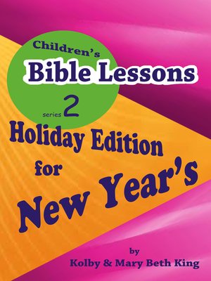 cover image of Children's Bible Lessons